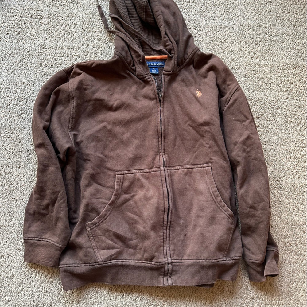 US Polo Association Full zipper hoodie